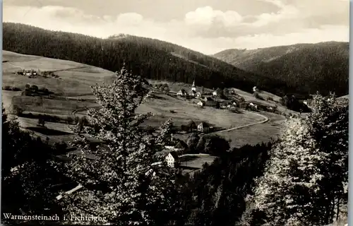 42563 - Deutschland - Warmensteinach , Fichtelgebirge , Panorama - gelaufen 1929
