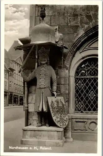 42573 - Deutschland - Nordhausen , Harz , Roland - nicht gelaufen