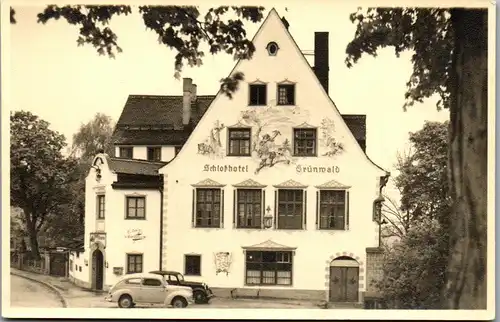 42583 - Deutschland - Grünwald , Schloßhotel , Hotel , Auto - nicht gelaufen