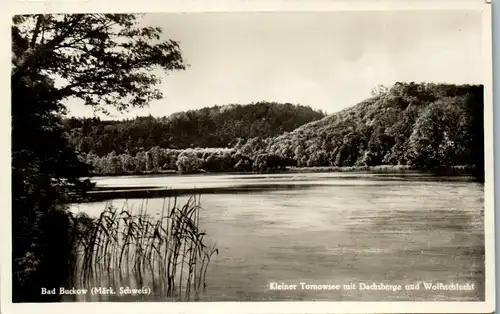 42589 - Deutschland - Bad Buckow , Märk. Schweiz , Kleiner Tornowsee mit Dachsberge und Wolfsschlucht - gelaufen 1934