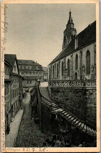 42593 - Deutschland - Tübingen , Stiftskirche Alte Aula - gelaufen 1928