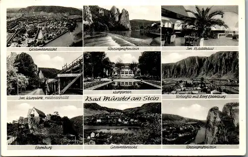 42602 - Deutschland - Bad Münster , a. Stein , Mehrbildkarte - gelaufen