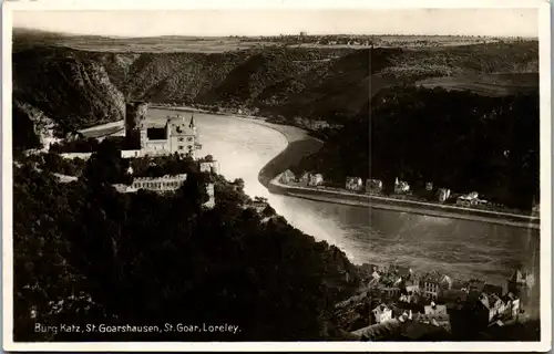 42623 - Deutschland - St. Goarshausen , St. Goar , Loreley , Burg Katz - nicht gelaufen