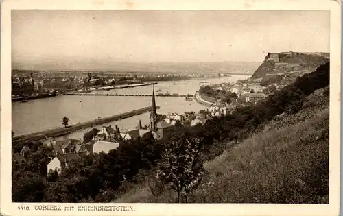 42639 - Deutschland - Coblenz , Koblenz , Ehrenbreitstein , Feldpost - gelaufen 1917