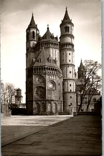 42653 - Deutschland - Worms , am Rhein , Dom , Westchor - nicht gelaufen