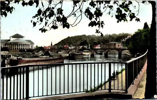 42659 - Deutschland - Saarbrücken , Alte Brücke - gelaufen 1958