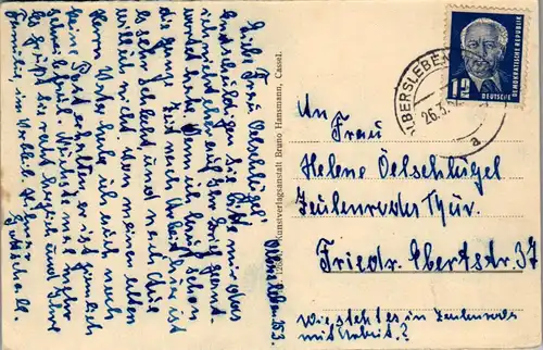 42660 - Deutschland - Bad Sooden , Werra , Panorama - gelaufen 1952