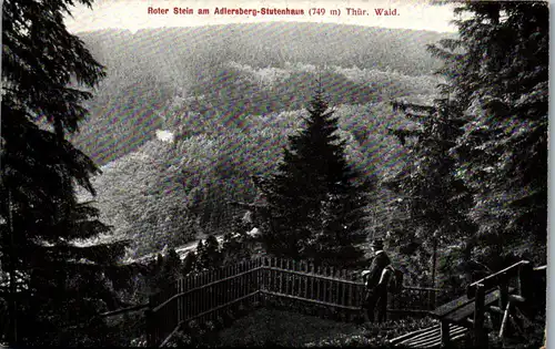 42667 - Deutschland - Adlersberg , Stutenhaus , Roter Stein - nicht gelaufen