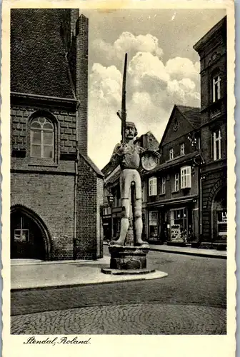 42672 - Deutschland - Stendal , Roland - gelaufen 1939