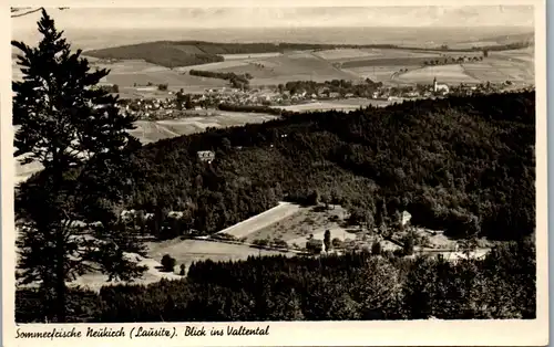 42700 - Deutschland - Neukirch , Lausitz , Blick ins Valtental , Panorama - gelaufen