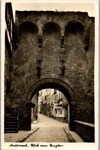 42724 - Deutschland - Andernach , Blick vom Burgtor - nicht gelaufen