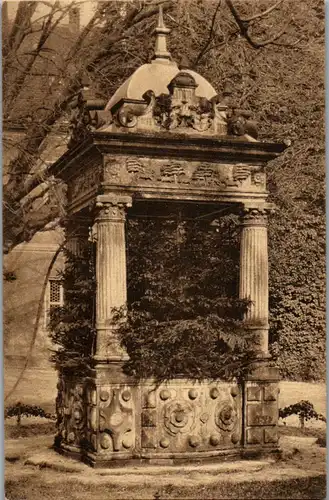 42733 - Deutschland - Wiesenburg , Schloß , Mark , Brunnen - nicht gelaufen