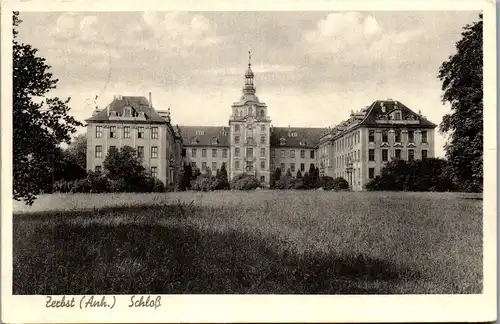 42786 - Deutschland - Zerbst , Anh. , Schloß , Feldpost - gelaufen 1942