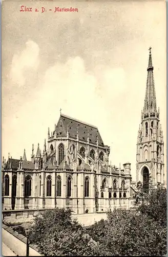 42787 - Oberösterreich - Linz , a. D. , Mariendom - nicht gelaufen 1900