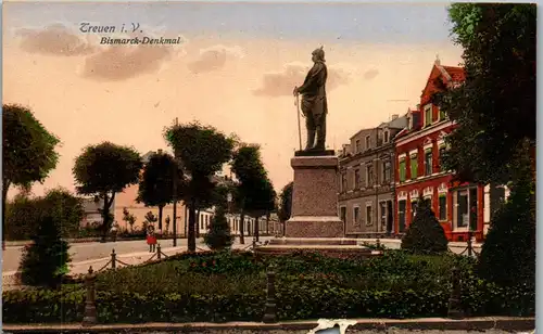 42792 - Deutschland - Treuen  , i. V. , Bismarck Denkmal - nicht gelaufen