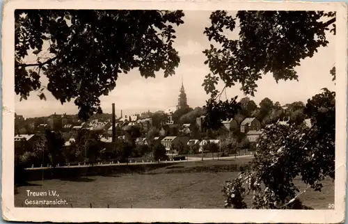 42795 - Deutschland - Treuen , i. V. , Gesamtansicht - gelaufen 1941