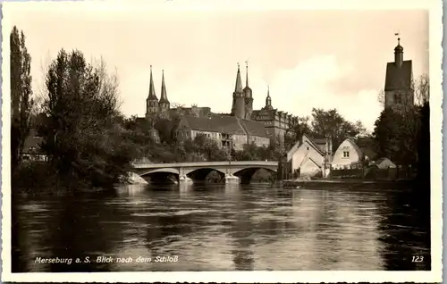 42800 - Deutschland - Merseburg , a. S. , Blick nach dem Schloß - nicht gelaufen