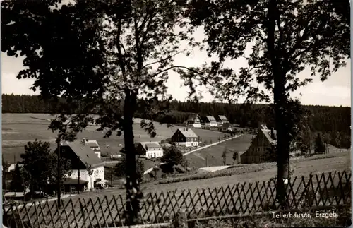 42805 - Deutschland - Tellerhäuser , Erzgeb. , Schneider's Gasthof - gelaufen 1943