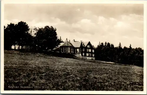 42854 - Deutschland - Schmiedefeld , Berggasthaus Stutenhaus , Thür. Wald , Adlersberg - nicht gelaufen