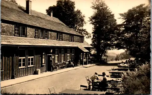 42860 - Deutschland - Schmiedefeld , Rennsteig , Stutenhaus V.E.B. Zeiss , Ferienheim , Adlersberg - nicht gelaufen