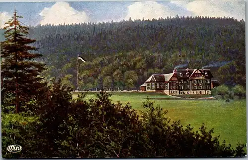 42868 - Künstlerkarte - Schmiedefeld , Rennsteig , Stutenhaus , Adlersberg - nicht gelaufen