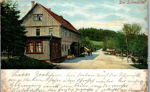 42871 - Deutschland - Schmücke , Thür. Wald - gelaufen 1906