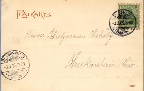42872 - Deutschland - Elgersburg , i. Th. , Das Steigertal - gelaufen 1905
