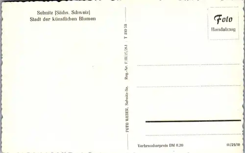 42874 - Deutschland - Sebnitz , Sächs. Schweiz , Panorama - nicht gelaufen