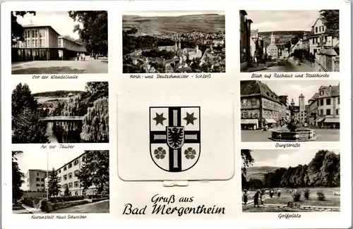 42876 - Deutschland - Bad Mergentheim , Haus Schwaber , Birgstraße , Golfplatz , Mehrbildkarte - nicht gelaufen