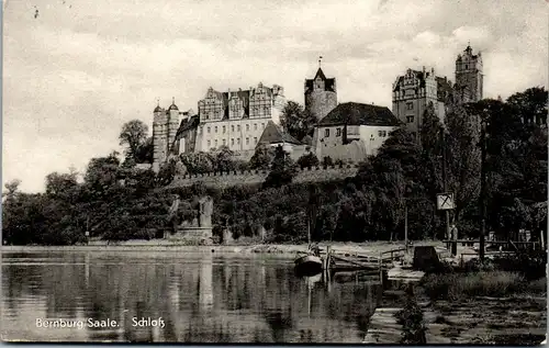 42897 - Deutschland - Bernburg , Saale , Schloß - gelaufen 1964