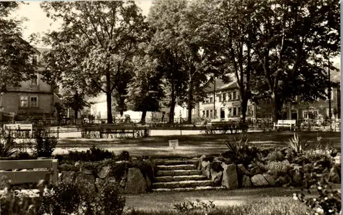 42902 - Deutschland - Elgersburg , Kurpark , Thür. Wald - gelaufen 1970