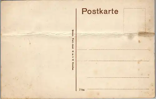 42903 - Deutschland - Bischofswerda , Altmarkt mit Rathaus , Karte l. beschädigt - nicht gelaufen