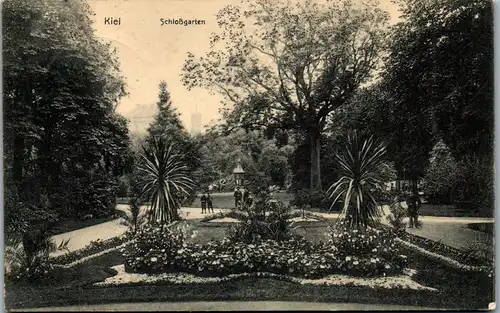 42905 - Deutschland - Kiel , Schloßgarten - gelaufen 1911