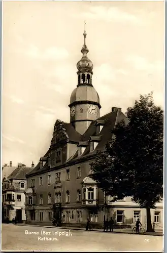42928 - Deutschland - Borna , Bez. Leipzig , Rathaus - gelaufen 1934