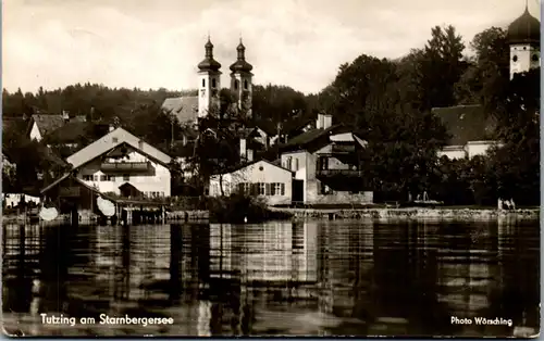 42989 - Deutschland - Tutzing , Starnbergersee , Starnberger See - gelaufen 1956