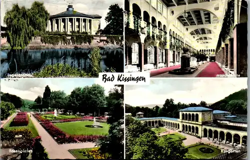 42996 - Deutschland - Bad Kissingen , Mehrbildkarte - gelaufen 1960