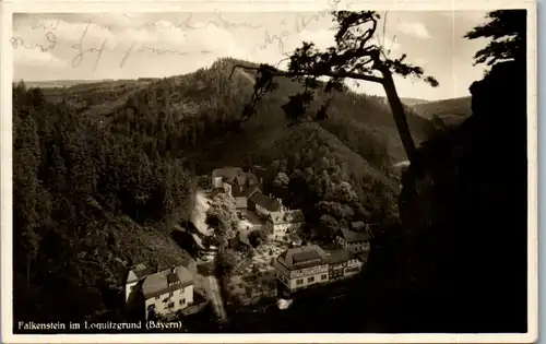 43016 - Deutschland - Falkenstein , Loquitzgrund , Bayern - gelaufen 1934