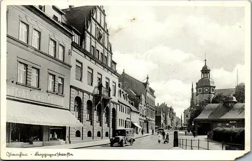 43034 - Deutschland - Glauchau , Leipzigerstraße , Feldpost - gelaufen 1940
