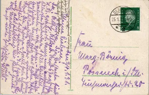 43035 - Deutschland - Glauchau , Mehrbildkarte - gelaufen 1931