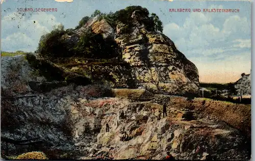 43038 - Deutschland - Segeberg , Solbad , Kalkberg und Kalksteinbruch - gelaufen 1919