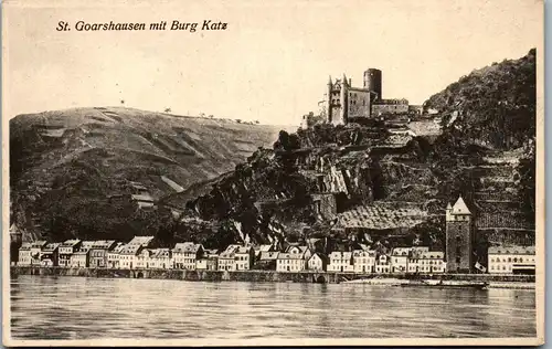 43080 - Deutschland - St. Goarshausen , Burg Katz - nicht gelaufen
