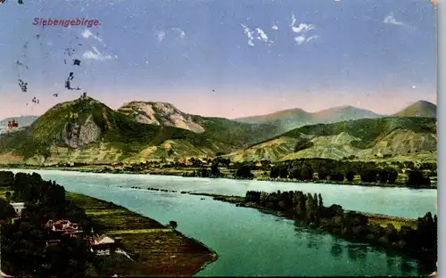 43088 - Deutschland - Siebengebirge , Panorama , Feldpost - gelaufen 1916