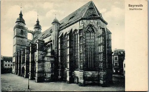 43103 - Deutschland - Bayreuth , Stadtkirche - nicht gelaufen