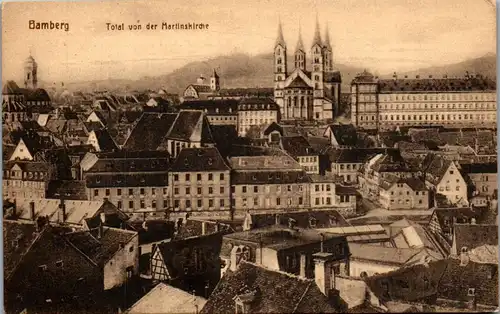 43105 - Deutschland - Bamberg , Total von der Martinskirche - nicht gelaufen