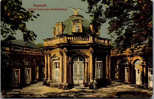 43108 - Deutschland - Bayreuth , Schloß Eremitage , Der Sonnentempel - nicht gelaufen