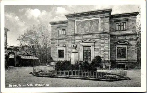 43119 - Deutschland - Bayreuth , Villa Wahnfried - nicht gelaufen