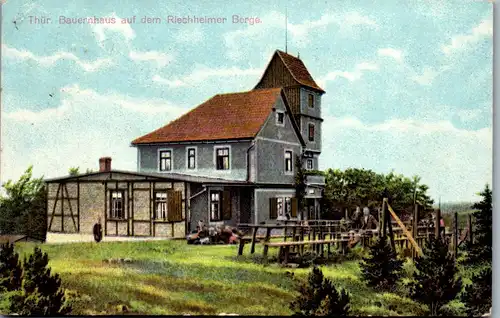 43140 - Deutschland - Riechheimer Berg , Thür. Bauernhaus - gelaufen 1925