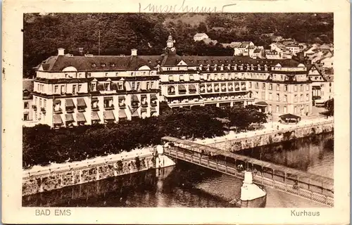 43184 - Deutschland - Bad Ems , Kurhaus - gelaufen 1926