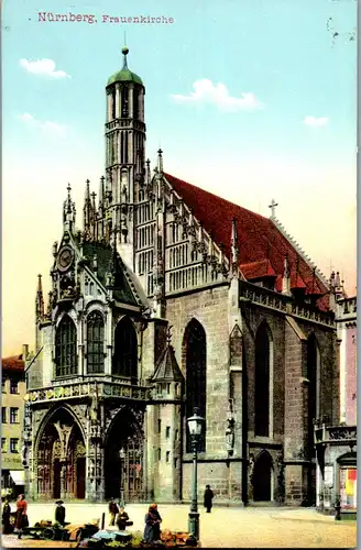 43188 - Deutschland - Nürnberg , Frauenkirche - nicht gelaufen