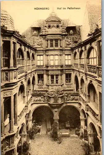 43200 - Deutschland - Nürnberg , Hof im Pellerhaus - nicht gelaufen